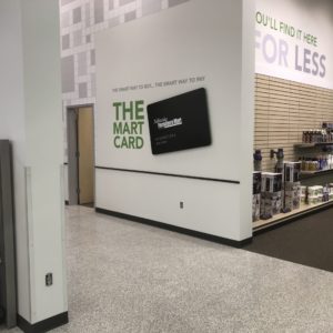 Decals and Adhesive Lettering at Nebraska Furniture Mart in Des Moines, IA